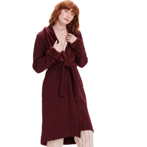 UGG NEW Duffield II Double Knit Fleece Robe - Picture 3 of 11